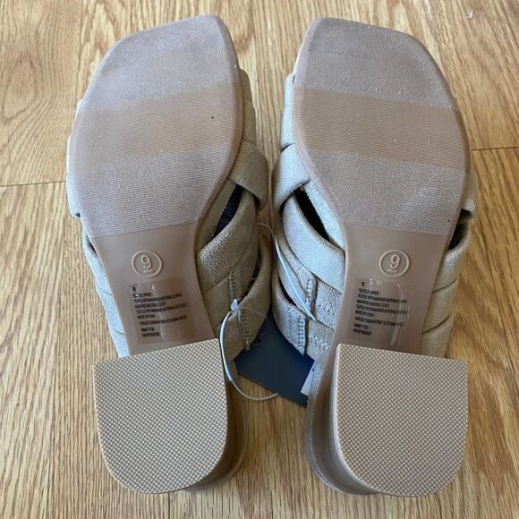 Universal Thread Andy Mule Heels Tan 9 - Picture 7 of 7